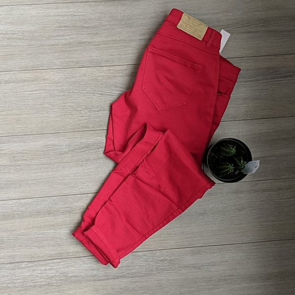 Red jeans by Zara - Picture 5 of 5